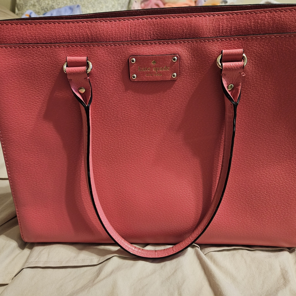 Kate Spade Pink Tote Bag